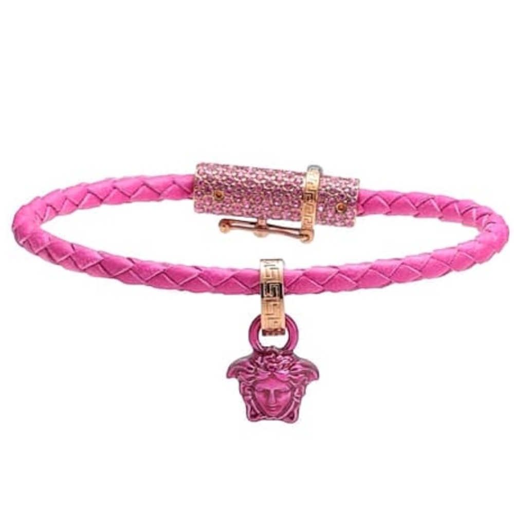 Versace Pink Bracelet New